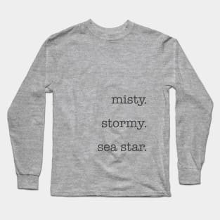 Misty of Chincoteague Names Long Sleeve T-Shirt